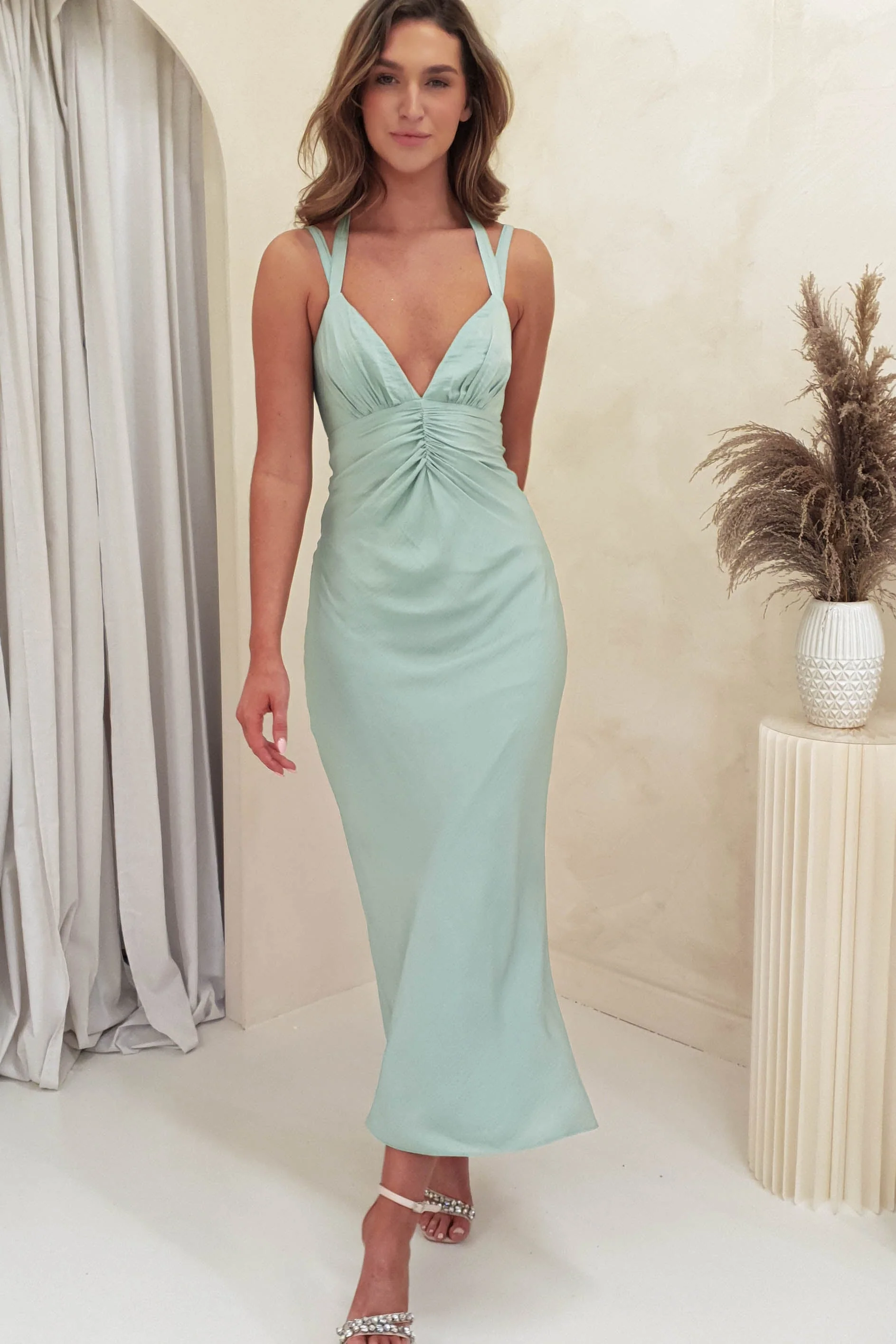 Dorathy Soft Maxi Dress | Sage - Image 4