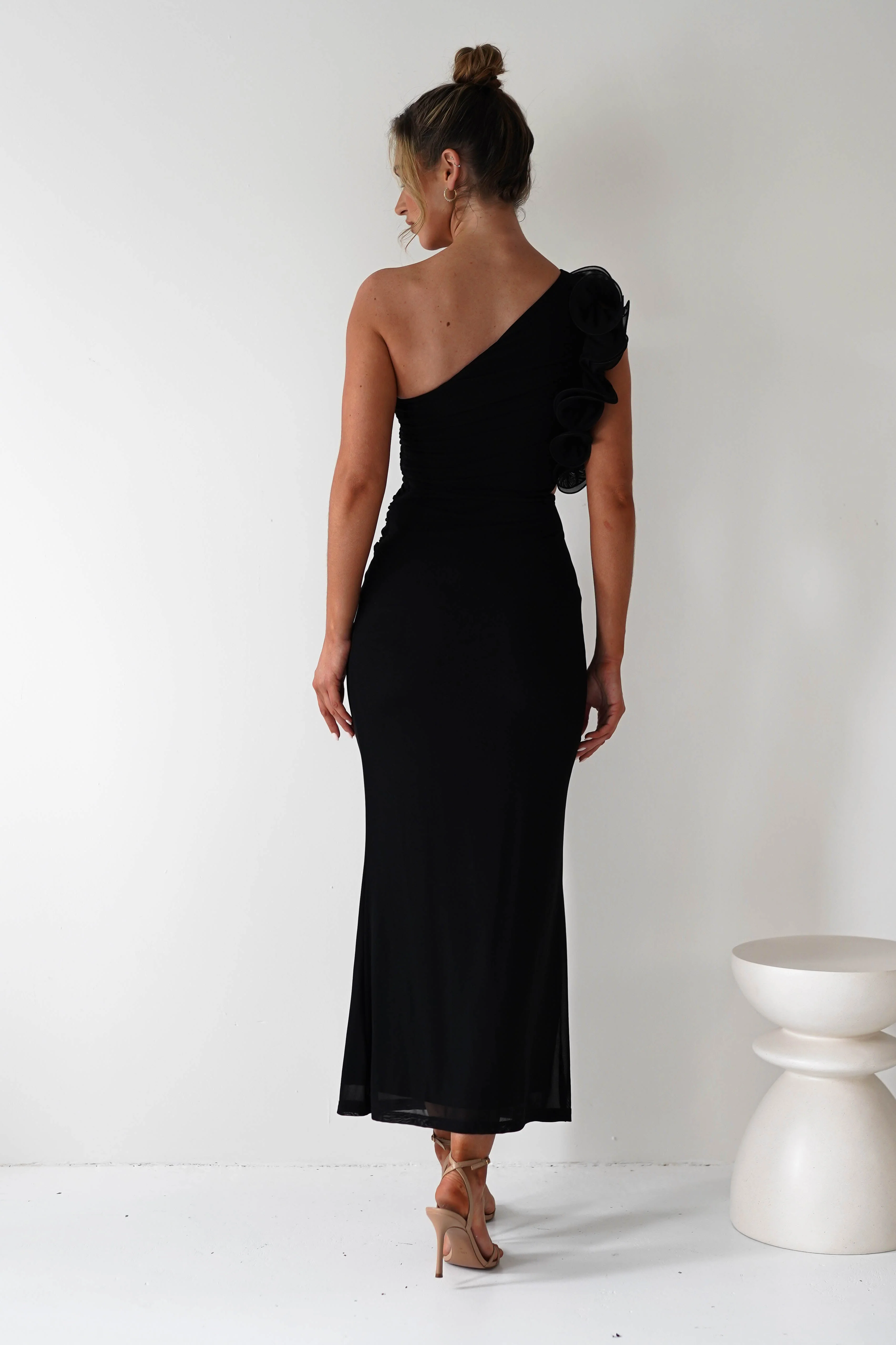 Sydney Bodycon Maxi Dress | Black - Image 5