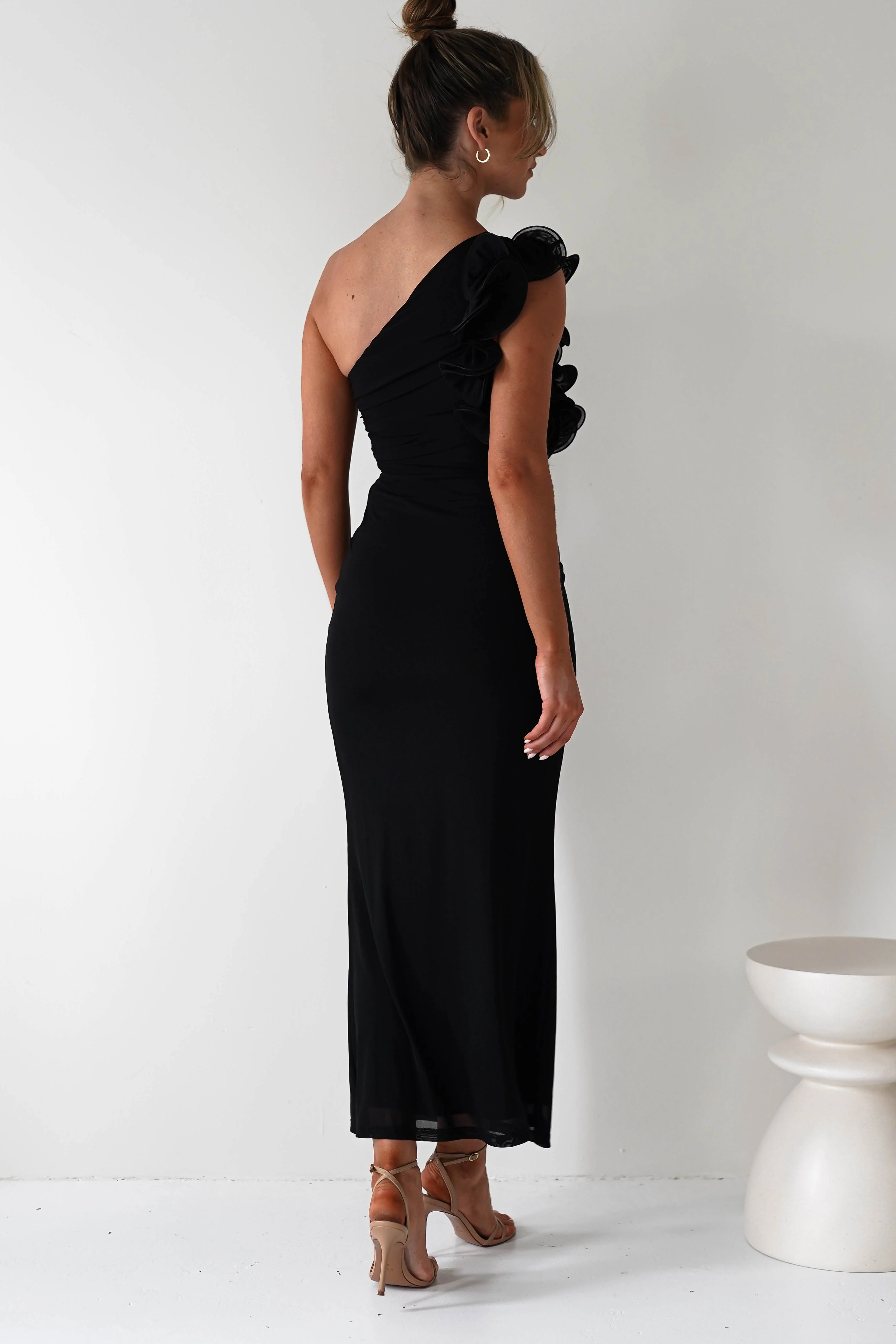 Sydney Bodycon Maxi Dress | Black - Image 6